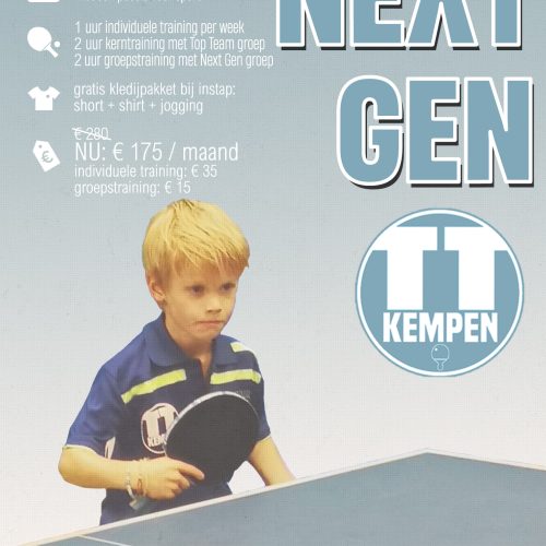 NIEUW: TT Kempen Next Gen